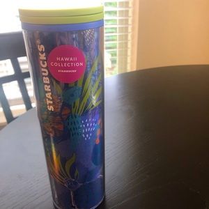 Starbucks Hawaii Blue Sea Turtle Moon Tumbler